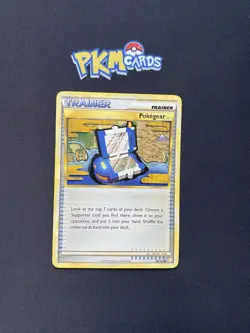 Pokemon TCG Pokegear HeartGold & SoulSilver 96/123 Regular LP. - Image 1