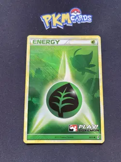 Pokemon TCG Grass Energy Celebi Call Of Legends 88/95 Crosshatch Holo Rare LP - Image 1