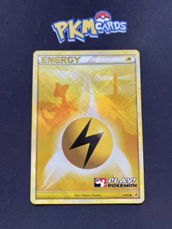 Pokemon TCG Lightning Energy Ampharos Call Of Legends 91/95 Crosshatch Holo LP. - Image 1