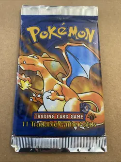 Pokemon TCG Base Set 1st Edition Booster Pack Never Open Never Played￼Sealed - Image 1