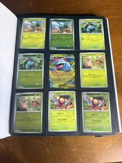 Pokemon TCG Mega Evolution Base Master Set 253+Binder *Missing Celebi Rev Holo” - Image 1