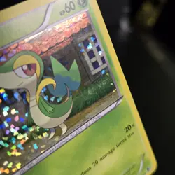 Pokemon TCG - SNIVY - 1/12 - HOLO - PROMO - MCDONALD'S COLLECTION (2011) - MP/LP - Image 4