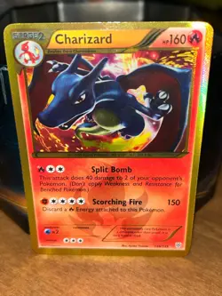 pokemon plasma storm shiny charizard secret rare - Image 1