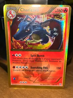 pokemon plasma storm shiny charizard secret rare - Image 3
