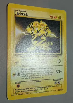 Elektek # 20/102 Rare Basis Set 1999 Pokemon DE Gebraucht Very Good Vintage - Image 2