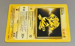 Elektek # 20/102 Rare Basis Set 1999 Pokemon DE Gebraucht Very Good Vintage - Image 3