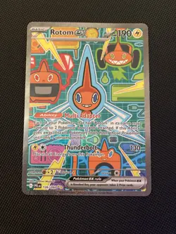 Rotom Ex 126/094 SIR Phantasmal Flames Mint Pokemon TCG - Image 1