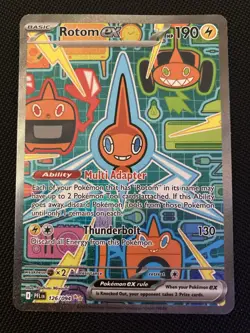 Rotom Ex 126/094 SIR Phantasmal Flames Mint Pokemon TCG - Image 3