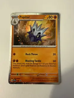 Pupitar SVP 120 Cosmos Holo Black Star Promo Pokemon TCG Near Mint - Image 1