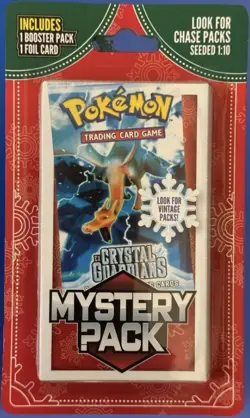 Pokemon 1 Holiday Mystery Pack Chase Seeded 1:10 VINTAGE U STOCKING STUFFER - Image 1