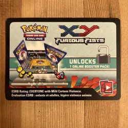 Pokemon Online TCG: XY - Furious Fists ONLINE CODE - Image 1