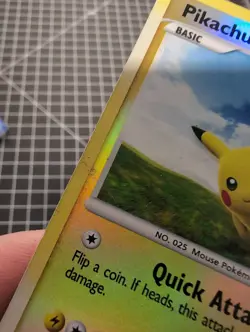 Pokemon Tcg Pikachu 70/100 Reverse Holo BK Promo Platinum Stamped - Image 4