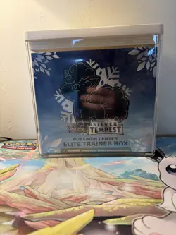 Pokemon TCG: Silver Tempest POKEMON CENTER Elite Trainer Box Sealed - Image 1