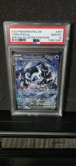 POKEMON TCG - PALDEA EVOLVED - CHIEN-PAO EX 261/193 - PSA 10 - Image 1