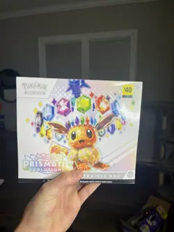 DG Pokemon Scarlet And Violet Prismatic Evolutions Elite Trainer Box - Image 1