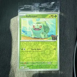 2023 Pokemon Mew En-151 * Bulbasaur * Best Buy Exclusive (Stamped) * #001 - Image 1
