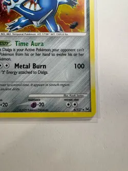 Pokemon TCG Dialga 6/127 Holo Platinum Series Base Set 2009 NM - Image 4