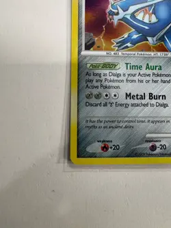 Pokemon TCG Dialga 6/127 Holo Platinum Series Base Set 2009 NM - Image 5