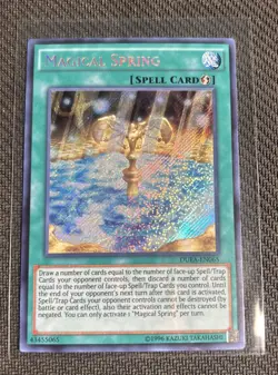 Yu-Gi-Oh! Magical Spring - DUEA-EN065 Secret Rare Unlimited NEAR MINT! - Image 1