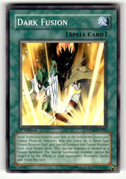 Dark Fusion DP06-EN018 1st Edition Common Duelist Pack 6: Jaden Yuki 3 LP - Image 1