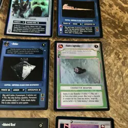 Star Wars CCG Hoth Card Foils (17) - Image 5