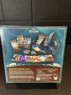 Disney's Lorcana Azurite Sea Illumineers Trove Box Set New Sealed Disney Cards - Image 2