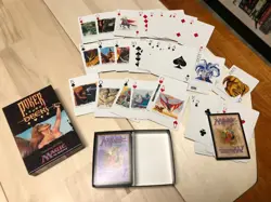 MTG Playing Cards Magic The Gathering Poker Deck Set 1998 - Image 2