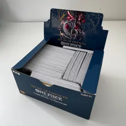 OPENED BOOSTER BOX OF ONE PIECE PILLARS OF STRENGTH CARDS APPROX 350 CARDS BULK - Image 1