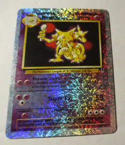 Pokemon TCG Legendary Collection Kadabra Reverse Holo Card 49/110 Played 2002 - Image 1