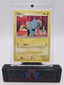 Pokemon Card - Shinx 98/130 - City Championships Promo 2007 - STAFF - NM - Image 1