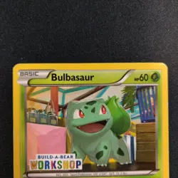 Bulbasaur: Build-A-Bear Workshop Exclusive 001/108 Stamped Promo Pokemon Card MP - Image 3