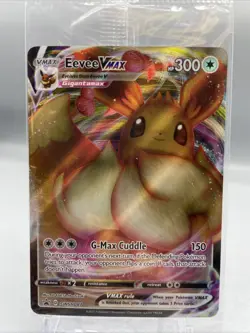 SEALED Promo: Eevee VMAX SWSH087 SWSH: Sword & Shield Pokemon Card, NM - Image 1