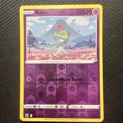 060/189 RALTS REVERSE HOLO ASTRAL RADIANCE POKEMON CARD - Image 1