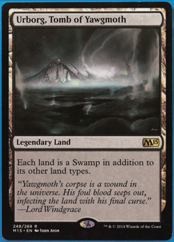Urborg, Tomb of Yawgmoth Magic 2015 / M15 PLD Rare CARD (509009) ABUGames - Image 1