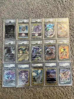 15 AGS Graded Pokemon Card Lot - Image 1