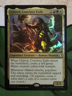 X 1 Ghired, Conclave Exile NM-M M19 042 MTG Magic the Gathering - Image 1