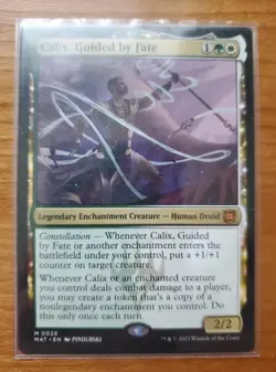 MTG Calix, Guided by Fate (NM) - (Regular) Aftermath - Image 1