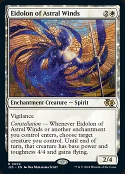 Eidolon of Astral Winds #2 | Near Mint | Foundations Jumpstart Magic MTG - Image 1