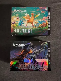 *NEW* Final Fantasy MTG Chocobo Bundle / Gift Bundle 2 BOX SET - Image 1