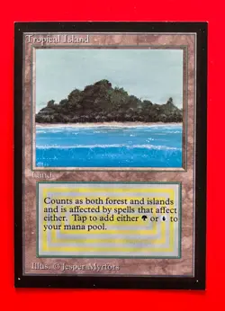 MTG - Tropical Island - Collector's Edition - Image 1