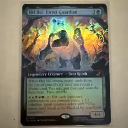 MTG - Hei Bai, Forest Guardian - Extended Art Foil - Avatar The Last Airbender - Image 1