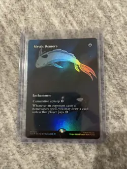 Mystic Remora Borderless Foil MTG Avatar The Last Airbender 0016 - Image 1