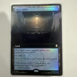 MTG Magic The Gathering Avatar Agna Qela Extended Art Rare! - Image 1