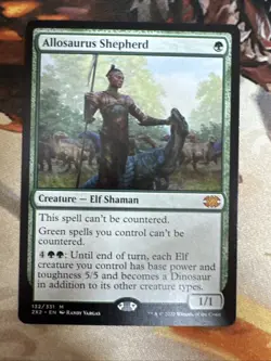 Allosaurus Shepherd Double Masters 2022 MTG Magic the Gathering - Image 1