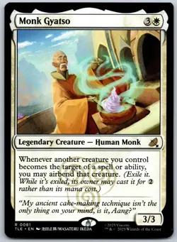 Monk Gyatso R Avatar: The Last Airbender: Eternal-Legal 81 NM - Image 1