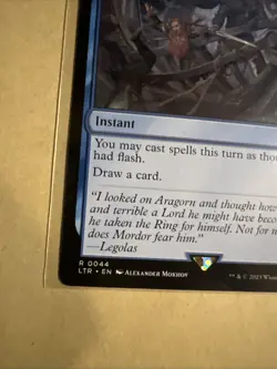 MTG Borne Upon a Wind LTR 0044 R NM Regular - Image 3