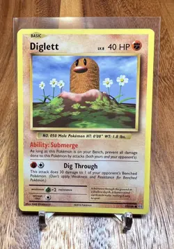 Diglett 55/108 XY Evolutions Common Pokemon Card NM - Image 1