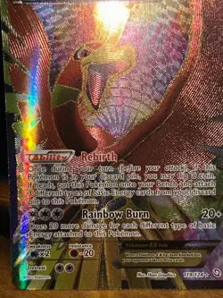 pokemon ho-oh ex full art dragons exalted - Image 2