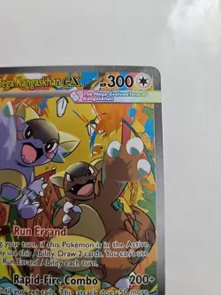 2025 Pokemon Mega Evolution Kangaskhan ex Special Illustration Rare #182/132 - Image 4