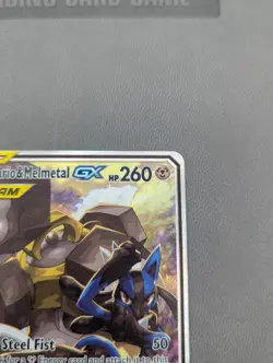 Pokemon TCG: Lucario & Melmetal GX SM192 Black Star Promo Full Art Tag Team NM - Image 3